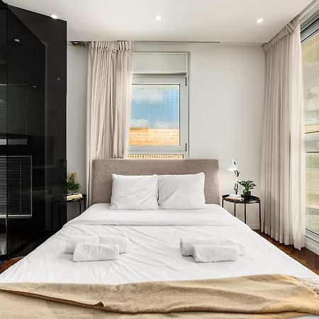Penthouse 3Br + Roof Top + Parking - On The Beach Haifa Exteriér fotografie